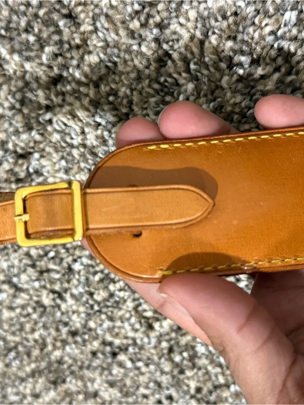 Authentic Louis Vuitton Keepall 45 w/ lock, key, tag, & buckle